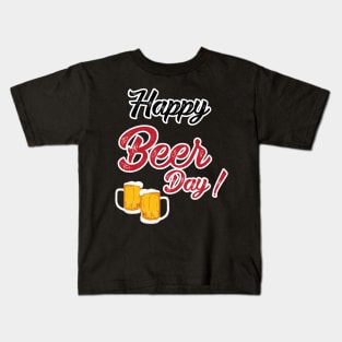 happy beer day Kids T-Shirt